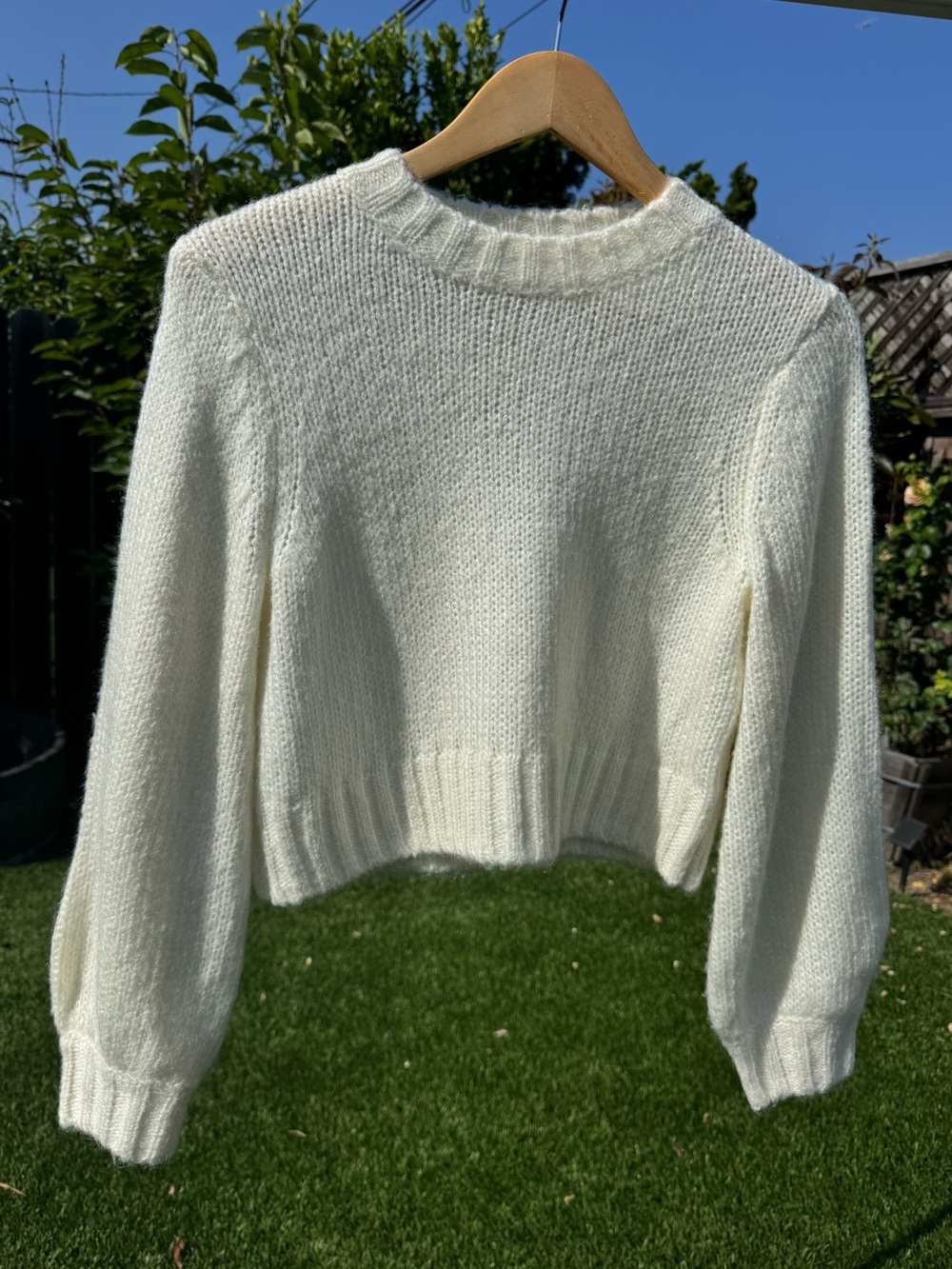 Rolla’s Gigi Knit Sweater in Cream size 6/XS